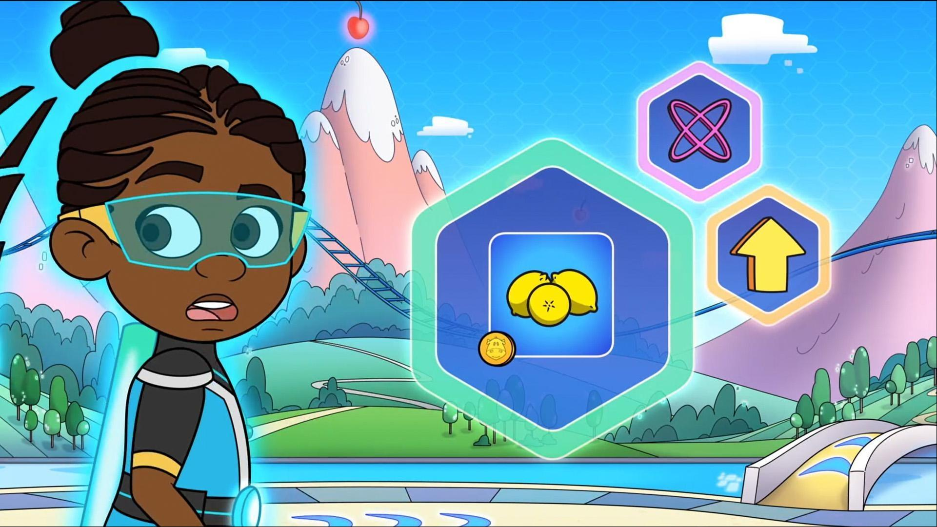 Cora learns what a Entrepreneur is from her dad and decides to play that job in Skillsville