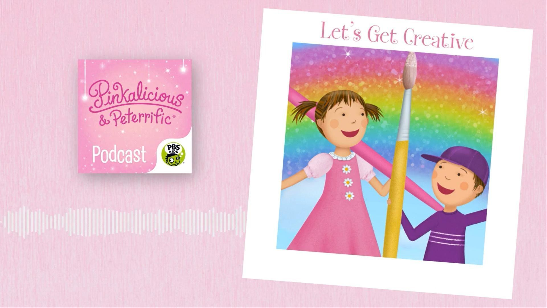 Pinkalicious and Peter try to come up with the perfect activity for a creative playdate.