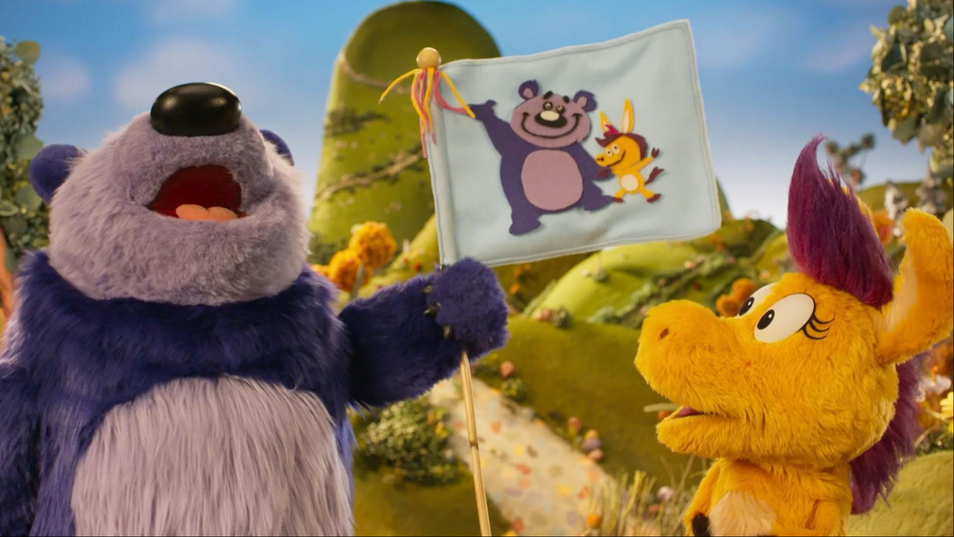 Donkey and Panda rock out at sleepovers, try new things, play games and solve problems.