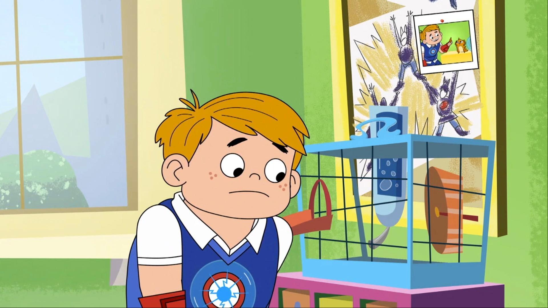Our heroes can't find their pet hamster, Fur Blur. Where could she be?