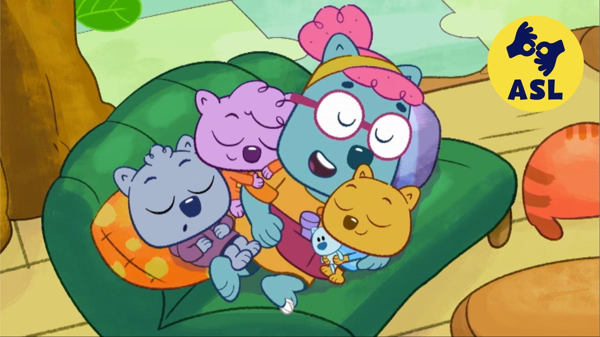 The Wombats tackle cleaning up a big mess./The Wombats design a new hat for Ellie.