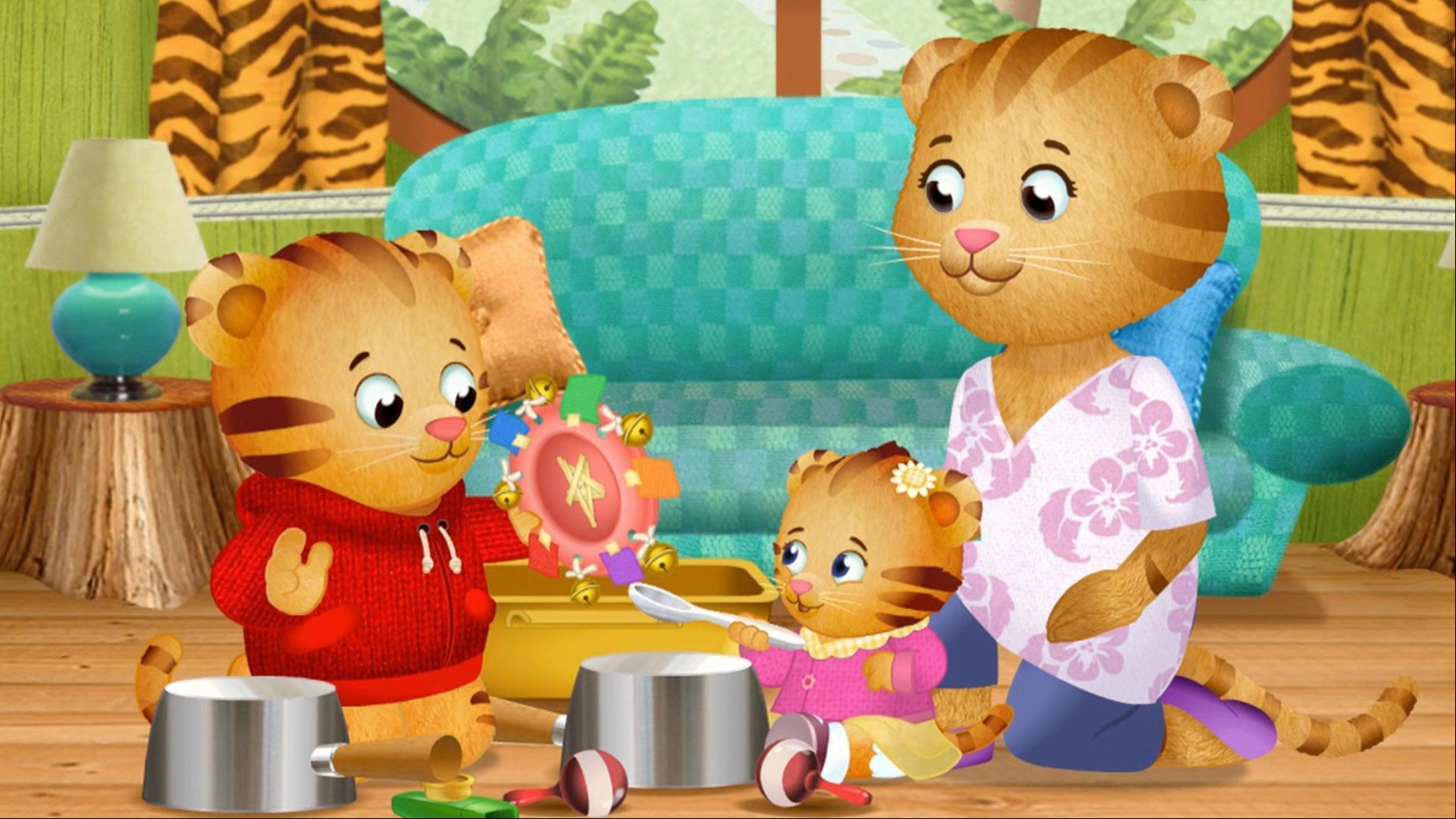 Daniel is having so much fun playing with Margaret, he doesn't want to play with friends.