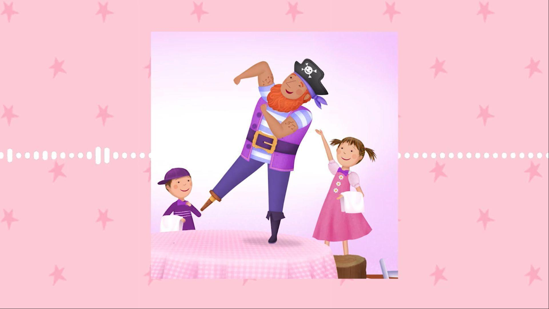 Pinkalicious and Peter dance through the park, discovering music in the sounds all around them.