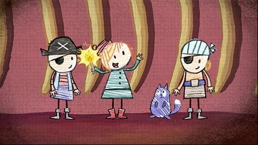 Peg and Cat sing a song about how they count on each other for help.
