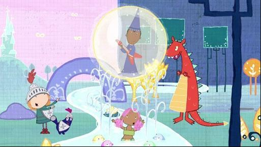 Ramone sings a song about three-dimensional shapes and why he likes spheres.