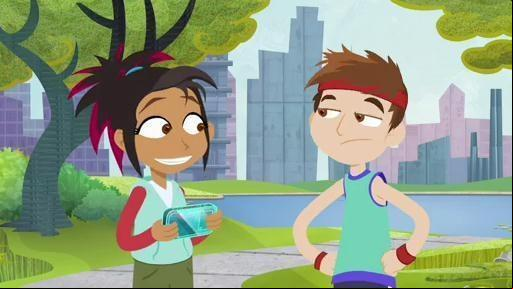 Jekima and friends hike, play soccer, dance and do yoga.
