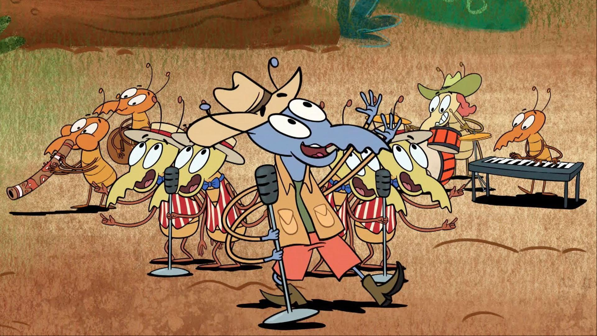 David the termite sings to Luna and the kids about the Didgeridoo.
