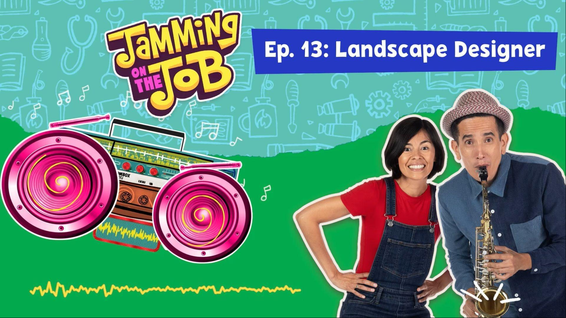 Christina, Andrés, and BoomBox meet a Landscape Designer and tour his indoor garden.