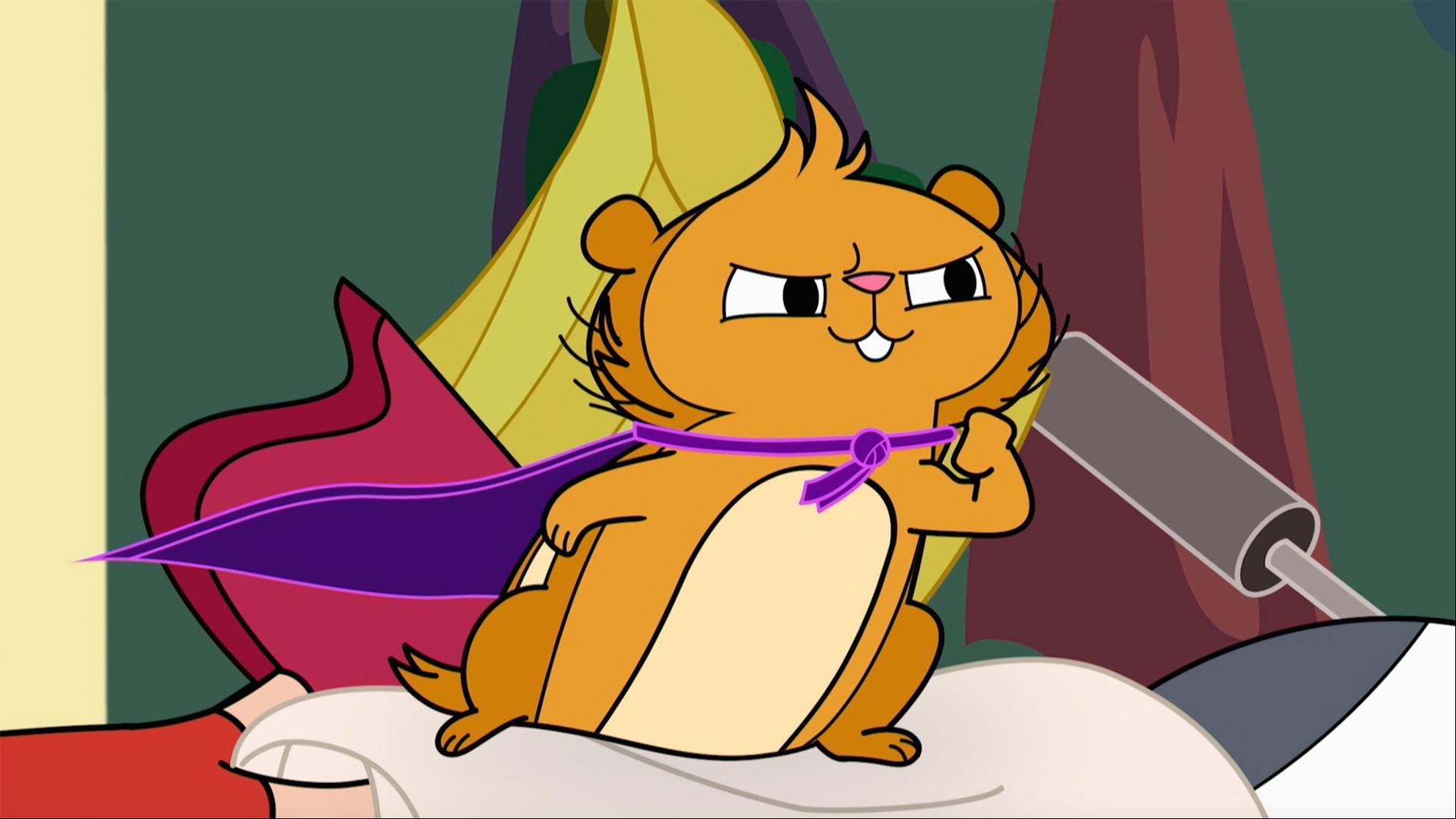 Meet Fur Blur, hero sidekick and cuddly class pet.