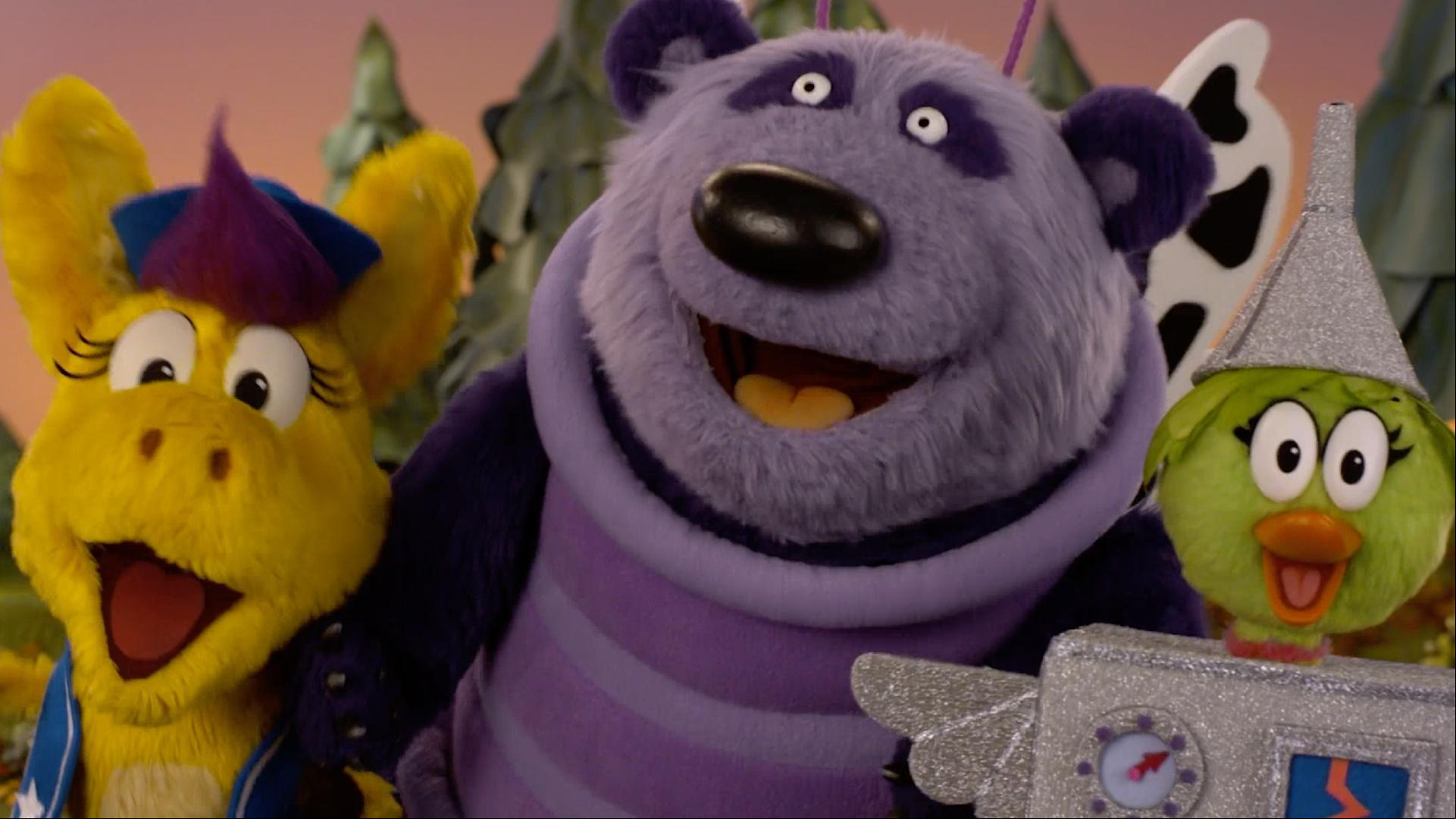 It’s Purple Panda’s first Halloween in Someplace Else!