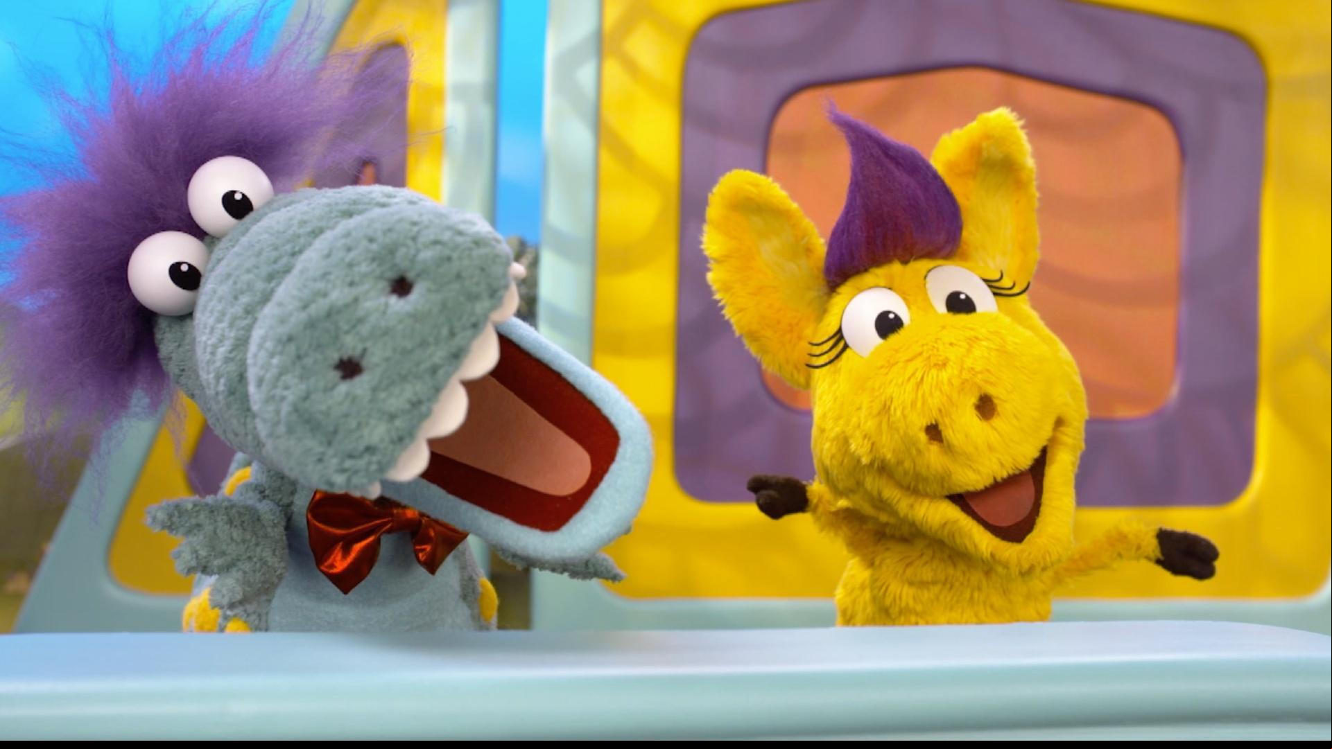 Gator finds a game everyone can play./The pals find ways to feel better when they’re down.