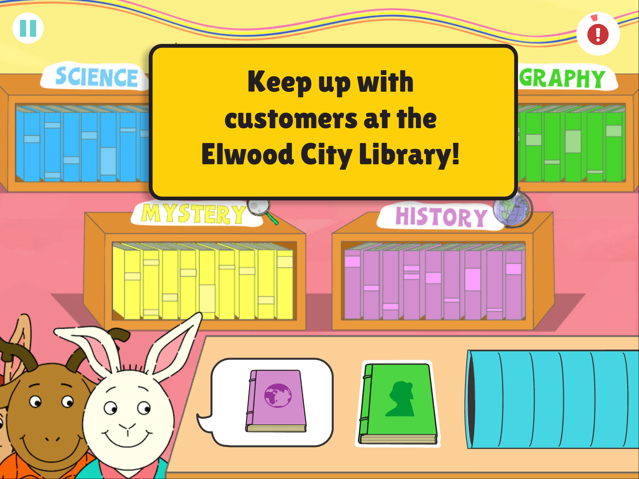 Arthur's Big App screenshot.