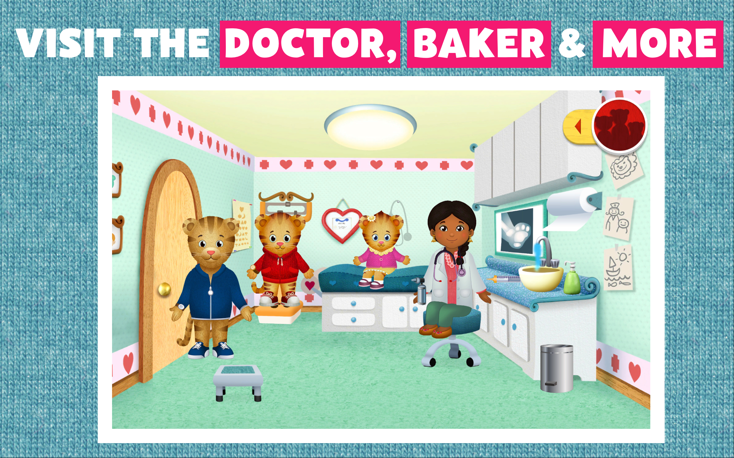 Explore Daniel Tiger's Neighborhood screenshot.