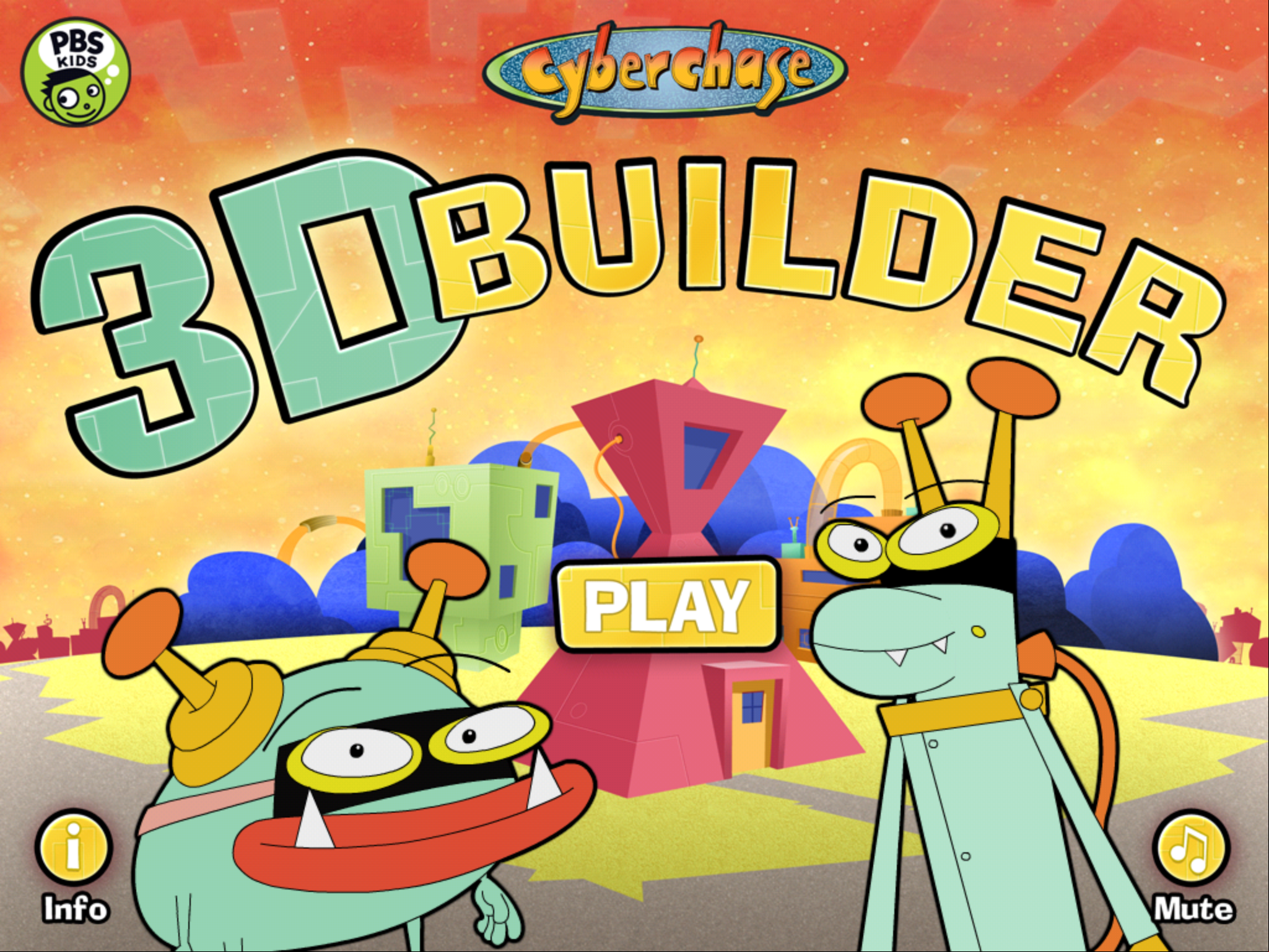 Cyberchase 3D Builder screenshot.