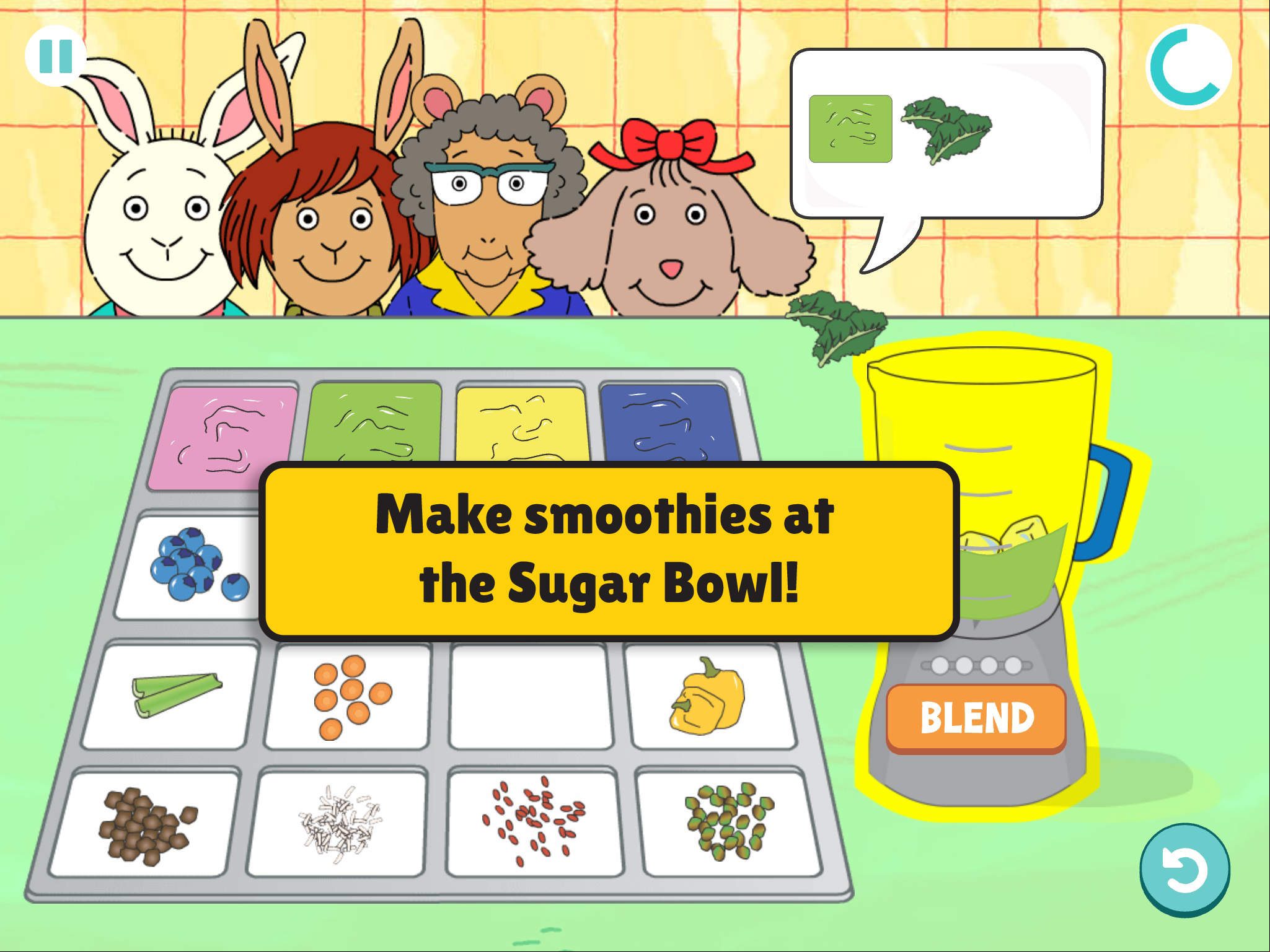 Arthur's Big App screenshot.