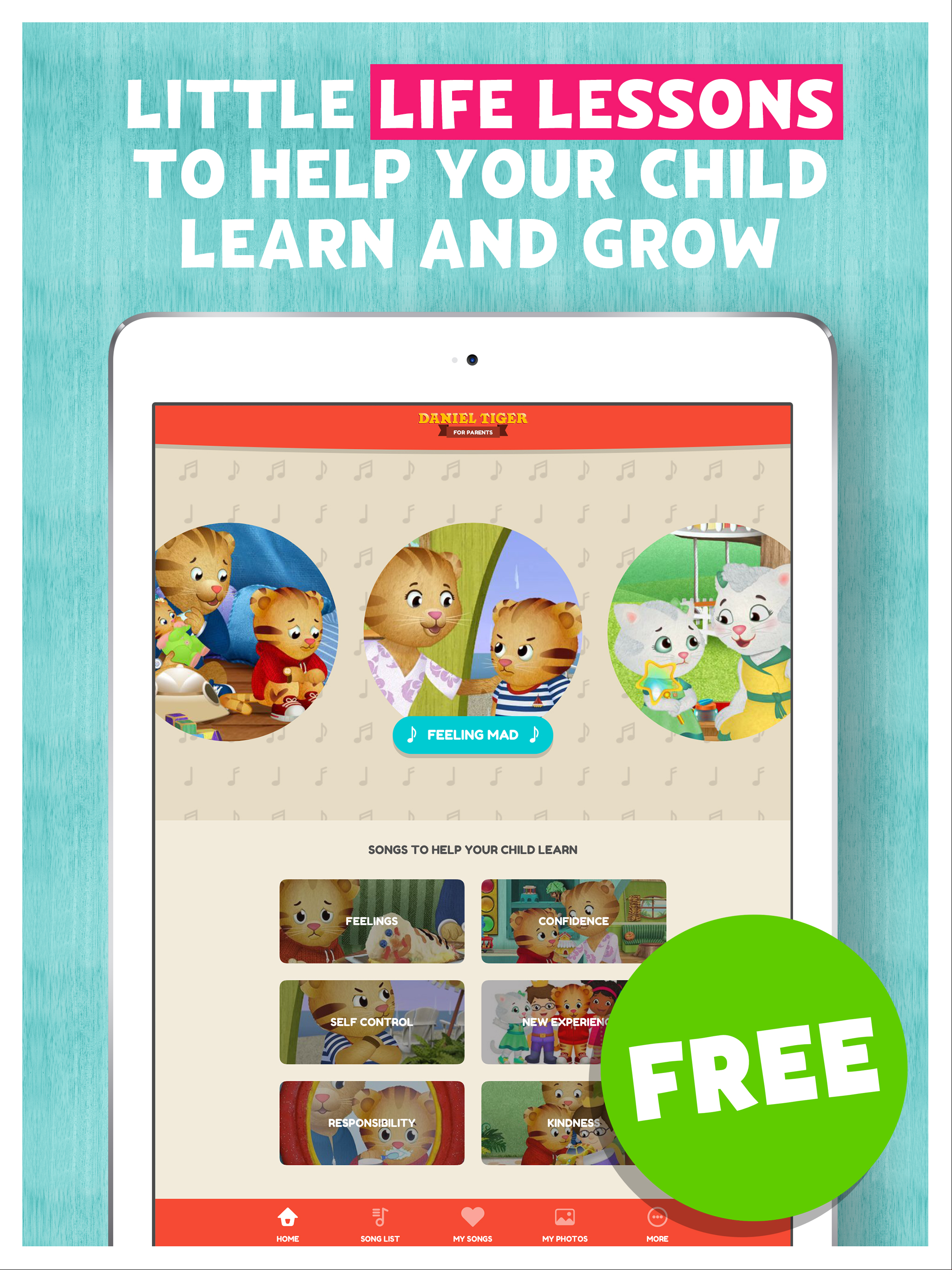 Daniel Tiger for Parents screenshot.