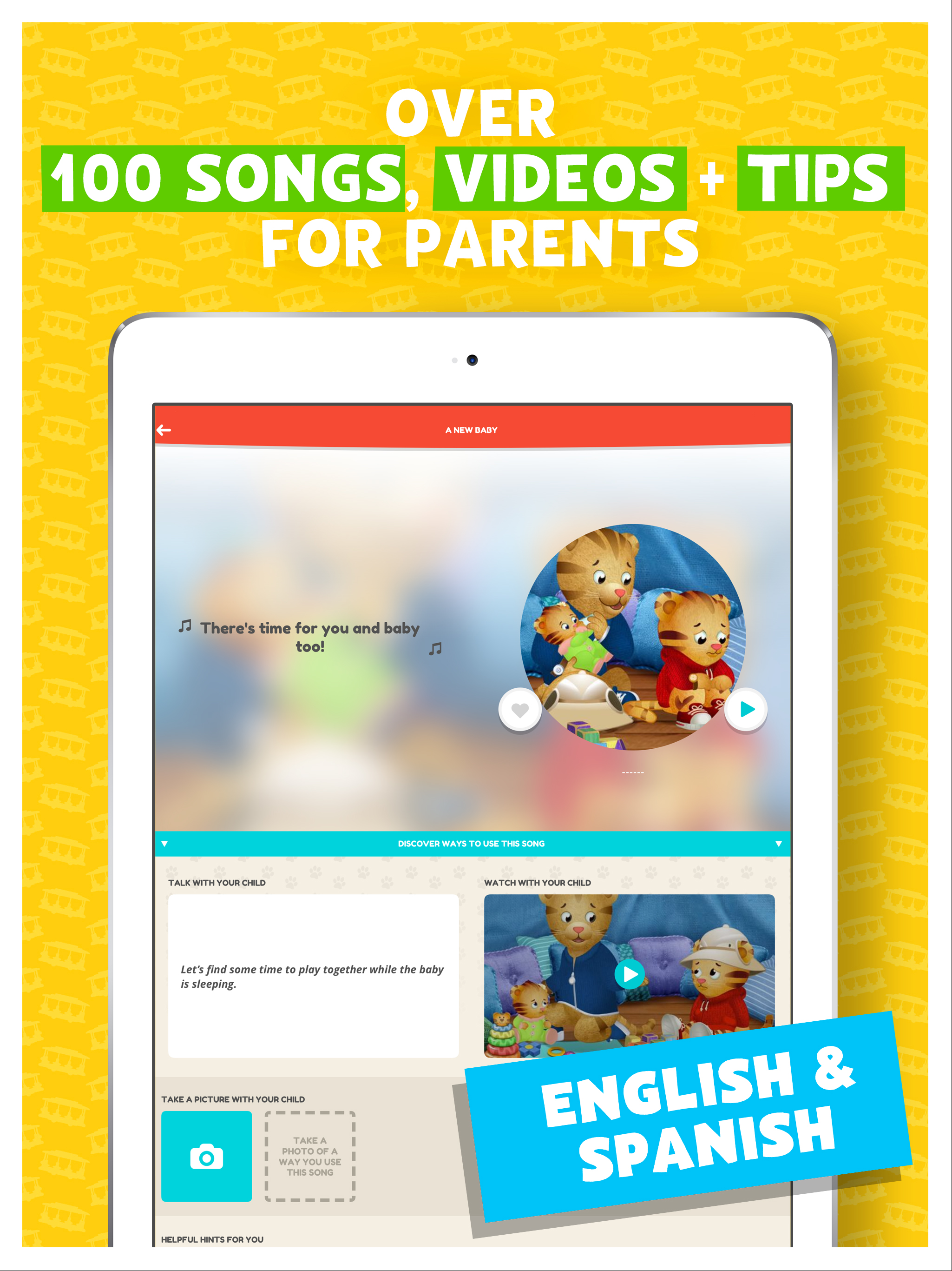 Daniel Tiger for Parents screenshot.