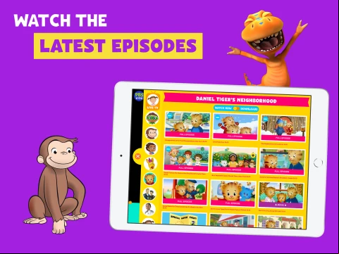 PBS KIDS Video screenshot.