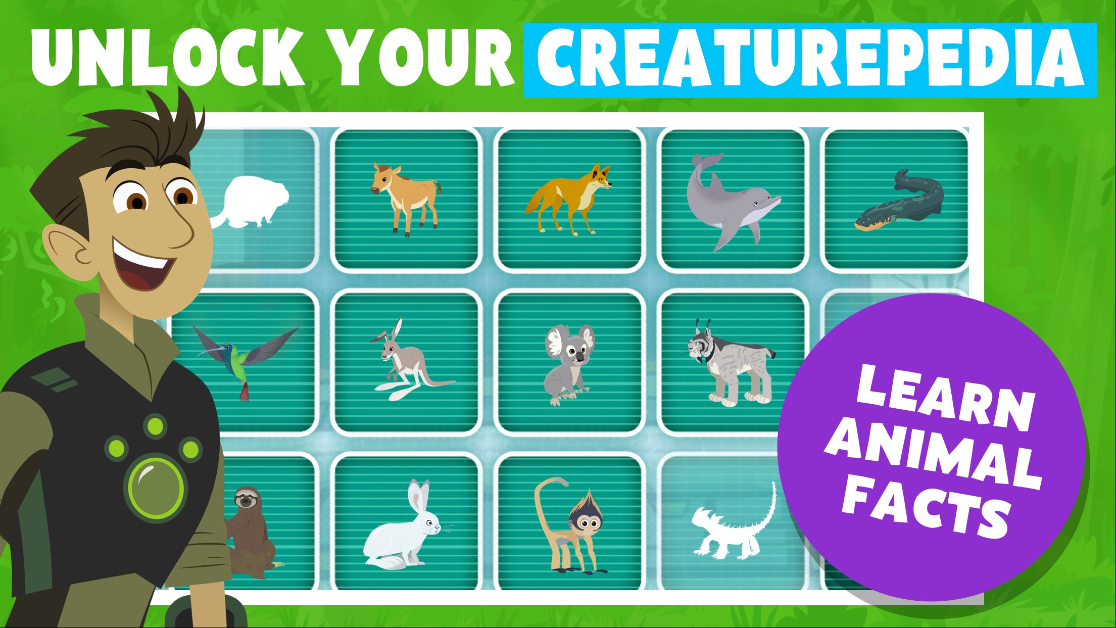 Wild Kratts Rescue Run screenshot.